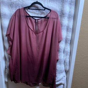 Torrid ombré blouse size 5